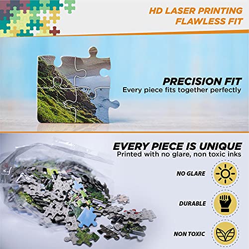 MX-XXUOUO Rompecabezas para Adultos Niños, Costa Rica Golfito, Nuevo Rompecabezas de Madera Favorito de 1000 Piezas