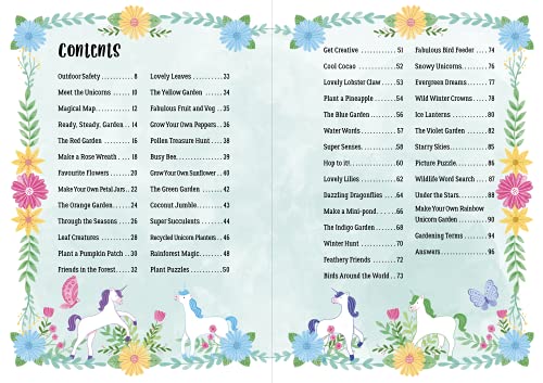 My Rainbow Unicorn Garden Activity Book (RHS)