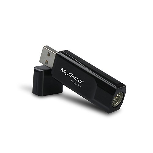 MyGica® Sintonizador TDT HD Televisión Receptor USB de DVB-T2 para PC- USB HD TV tuner Grabador de Programas PVR - Compatible con Windows 10