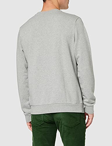 Napapijri Sudadera BILO C cuello redondo para hombre, gris melange medio, M