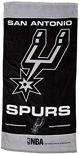 NBA San Antonio Spurs Toalla de Playa de Fibra, 4 kg/76 x 152 cm