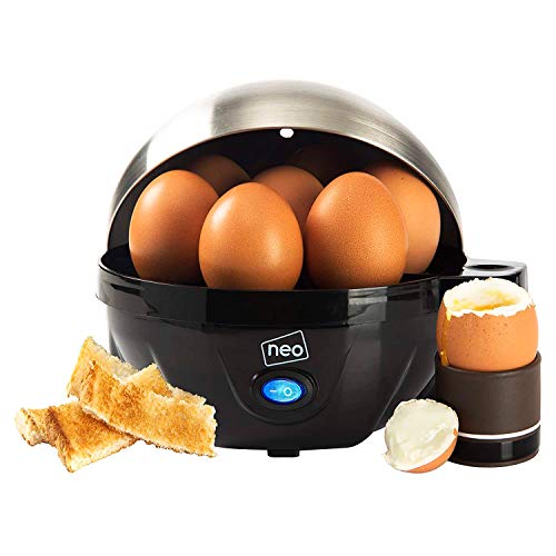 NeoÃ‚® Stainless Steel Electric Egg Cooker Boiler Poacher & Steamer Fits 7 Eggs by Neo