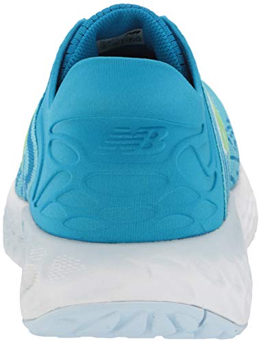 New Balance Women's Fresh Foam 1080 V11 Running Shoe, Virtual Sky/Bleached Lime Glo, 10.5