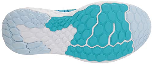 New Balance Women's Fresh Foam 1080 V11 Running Shoe, Virtual Sky/Bleached Lime Glo, 10.5