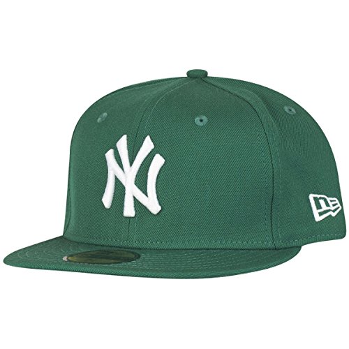 New Era York Yankees 59fifty Cap MLB Basic Green/White - 7 1/8-57cm