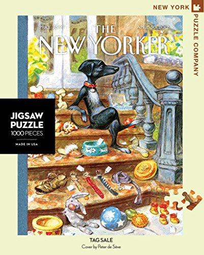 New York Puzzle Company - New Yorker Tag Sale - 1000 Piece Jigsaw Puzzle by New York Puzzle Company