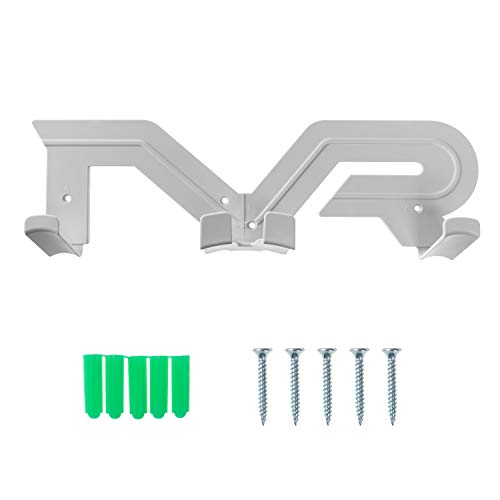 NEWZEROL Soporte para Auriculares de Montaje en Pared y estación de Montaje de Controlador Compatible con Oculus Quest 2 /Quest/Rift S/Go Soporte para Auriculares y Controladores Accesorios-Blanco