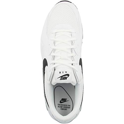 Nike Air MAX Excee, Zapatilla De Correr Hombre, Blanco Platino Puro Blanco Negro, 40 EU