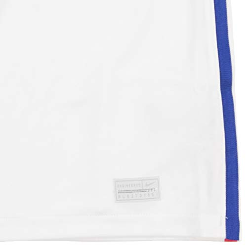 NIKE Federation Francaise de Football Breathe Stadium Maillot Exterieur Camiseta, White/Concord, Talla única Unisex niños