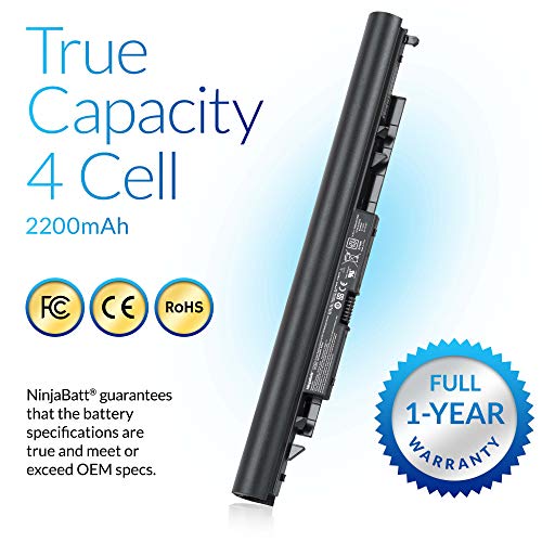 NinjaBatt Batería para HP JC04 919700-850 JC03 919701-850 Pavilion 250 G6 250 G5 255 G6 17-AK025NG 15-BS650TX 15-BS650UR 15-BS635TU 15-BS635UR 15-BW635UR TPN-C129 - Alto Rendimiento [2200mAh/11.1v]