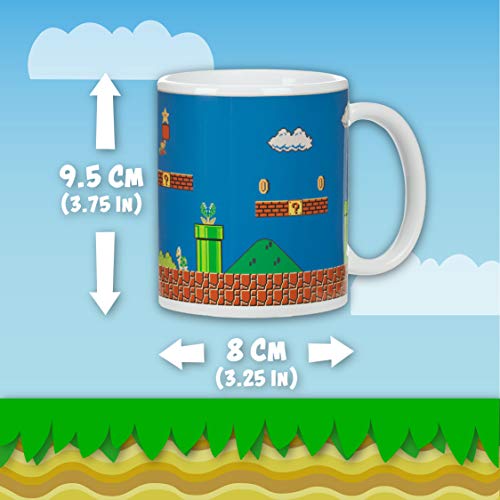 Nintendo PP2927NN Taza Cambio al Calor Super Mario Bros, Cerámica, Multi, Standard