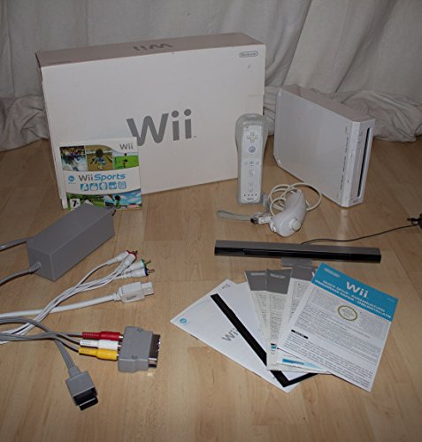 Nintendo Wii Sports Bundle - juegos de PC (Wii, 512 MB, DVD, SD, 802.11b, 802.11g, Color blanco)