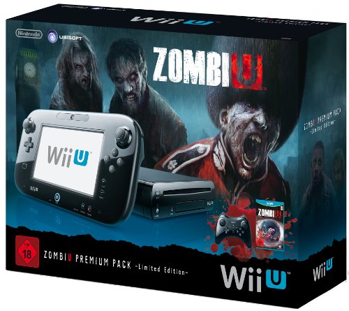 Nintendo Wii U - Pack Premium - 32 GB - Incluye Zombie U y Pro Controller Negro [Importación alemana]