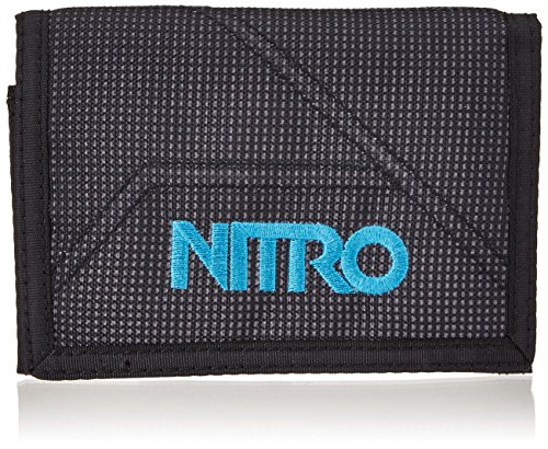 Nitro Snowboards Wallet, Monedero 14 cm, Blur-Blue Trims