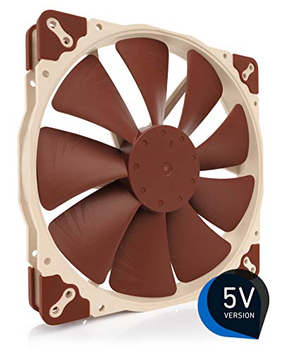 Noctua NF-A20 5V, Ventilador Silencioso de Gran Calidad, 3 Pines, Versión de 5V (200x30 mm, Marrón)