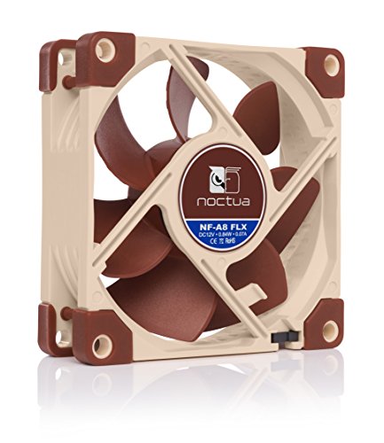Noctua NF-A8 FLX, Ventilador Silencioso de Gran Calidad, 3 Pines (80 mm, Marrón)