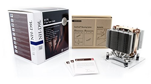 Noctua NH-D9L, Disipador de CPU de Doble Torre y Máxima Calidad (92 mm, Marrón)