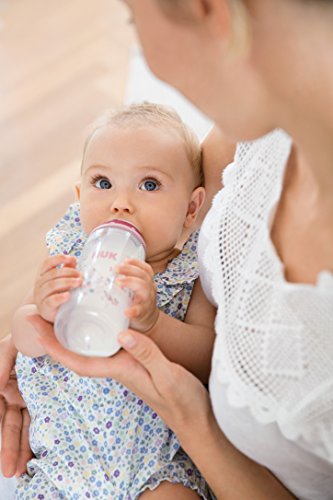 Nuk First Choice 710011 - Tetinas de silicona (2 unidades, talla 1, para agua, tamaño S)