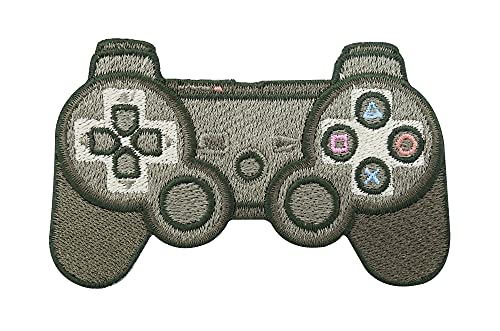 Old School Playstation Controller Patch - Parche termoadhesivo para videojuegos retro