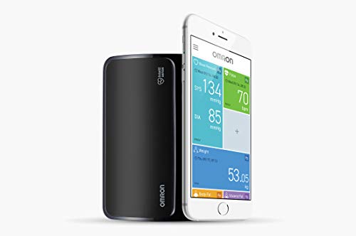 Omron Tensiómetro Evolv Smart inalámbrico todo en uno con Bluetooth, monitor para la presión arterial, compatible con dispositivos smartphone, para tu hogar