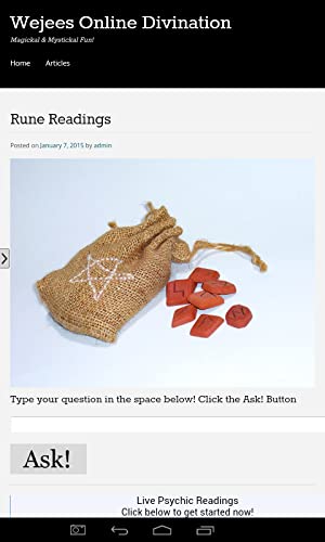 Online Divination and Magick