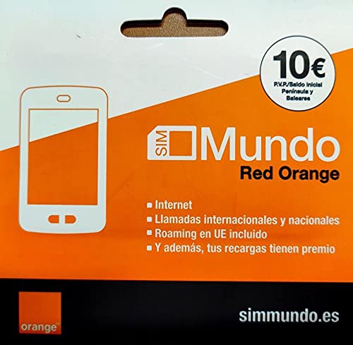Orange PREPAGO Mundo SIM 10