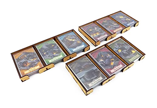 Organizador de Juegos de Mesa Compatible con Arkham Horror 3. Ampliación de la edición Dead of Night