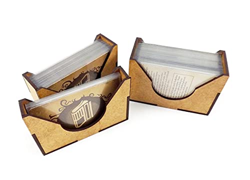 Organizador de Juegos de Mesa Compatible con Arkham Horror 3. Ampliación de la edición Dead of Night