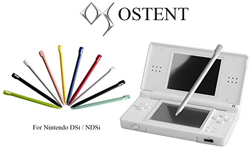 OSTENT Color Touch Stylus Pen Compatible for Nintendo DSi NDSi Pack of 10