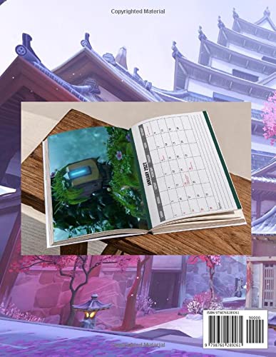 Overwatch 2022 Calendar: Video Game Mini Planner Jan 2022 to Dec 2022 PLUS 6 Extra Months | Photos Pictures Gift Idea For Fans Gamers