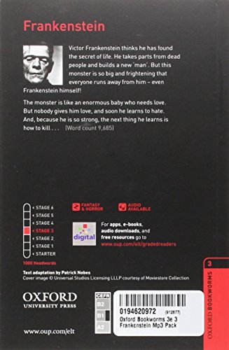 Oxford Bookworms 3. Frankenstein MP3 Pack