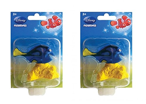 Pack de 2 figuras para tarta de Disney-Pixar's Finding Nemo "Dory" de 2 pulgadas