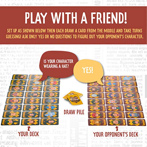 Paladone PP7015HP Harry Potter Who is It Adivinando Mercancía con Licencia Oficial