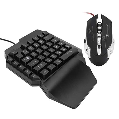 para Consolas de Videojuegos Juego Combinado de convertidor de Teclado y Mouse para Juegos con Cable Adaptador OTG de Teclado y Mouse para PS3 / PS4 / PS5 / para Xbox360 / para Xbox One