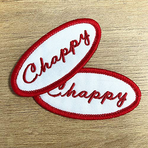 Parche de nombre ovalado personalizado, etiqueta de nombre bordada personalizada de 2 piezas para coser / planchar para ropa, chaquetas, uniforme, camisa de trabajo