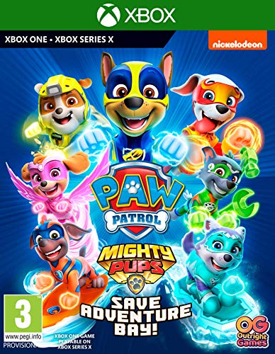 PAW Patrol Mighty Pups Save Adventure Bay Xbox One Game | Series X