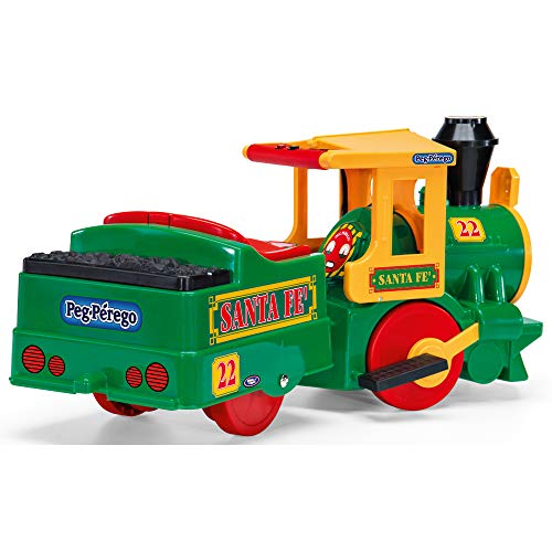 Peg Perego - Santa Fe Train - Tren eléctrico de 2 años + máx. 15 kg - IGED1071