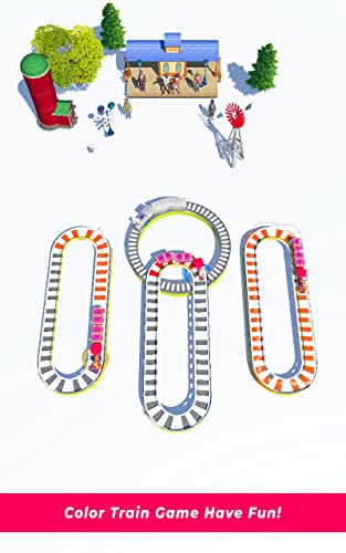 Perfect Train Driver - Rail Race Puzzle