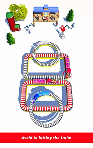 Perfect Train Driver - Rail Race Puzzle