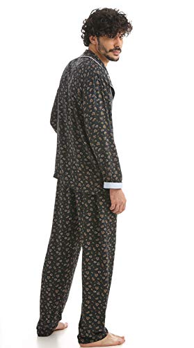 Pijama Tela Estampada Viscosa Talla L