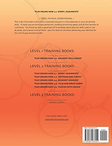 PLAY DRUMS NOW 2.1: Sport / Rudiments: Total Physical Conditioning (Play Drums Now - LEVEL 2 TRAINING)