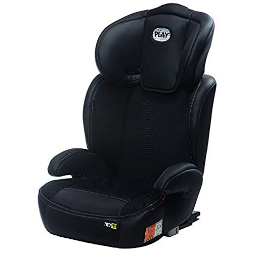 Play Two Fix - Silla de coche grupo 2/3 Isofix, negro