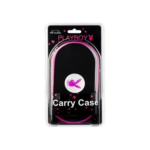 Playboy Hardcase Tasche schwarz für Sony PSP Konsole Slim&Lite Fat CB Street E1000 E1004 1000 1004 2000 2004 3000 3004 Hülle Etui