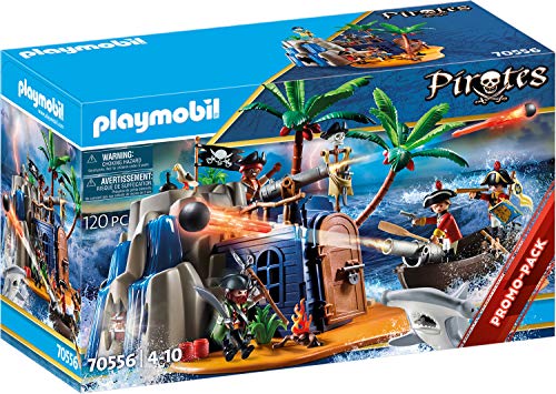 Playmobil 70556B Juguete Cueva del Tesoro Pirata