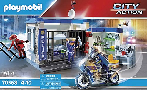 PLAYMOBIL City Action Policía: escape de la prisión, A partir de 4 años (70568)