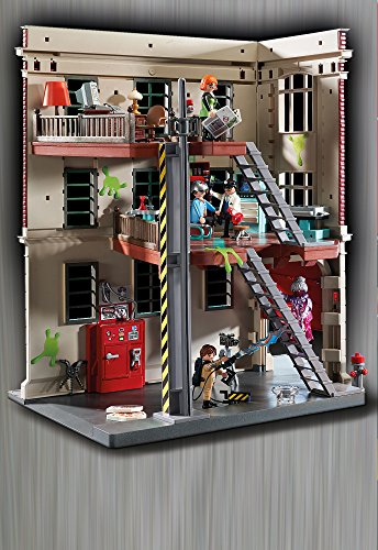 Playmobil Ghostbusters 9219 Cuartel Parque de Bomberos, A partir de 6 años [Exclusivo]