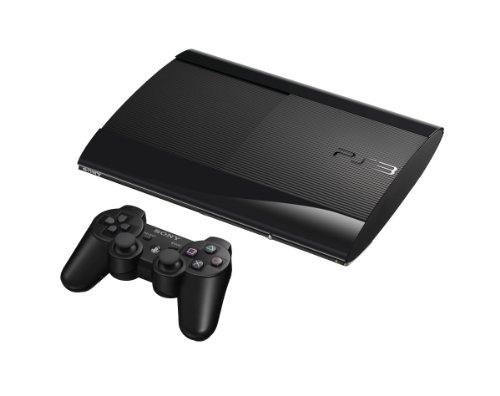 Playstation 3 - Konsole Super Slim 500 GB (Inkl. Dualshock 3 Wireless Controller + GTA V) [Importación Alemana]