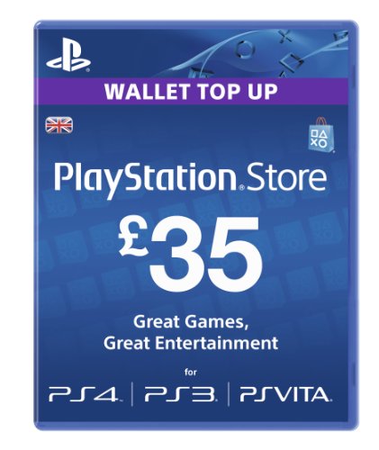 Playstation Network Card - £35 (PlayStation Vita/PS3) [Importación inglesa]