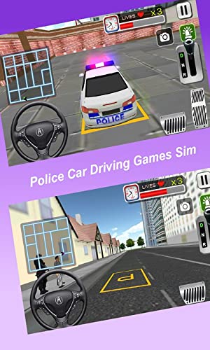 Police Car Driving Games Sim