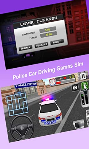 Police Car Driving Games Sim